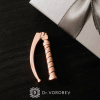 Брошь "Ларингоскоп" позолота