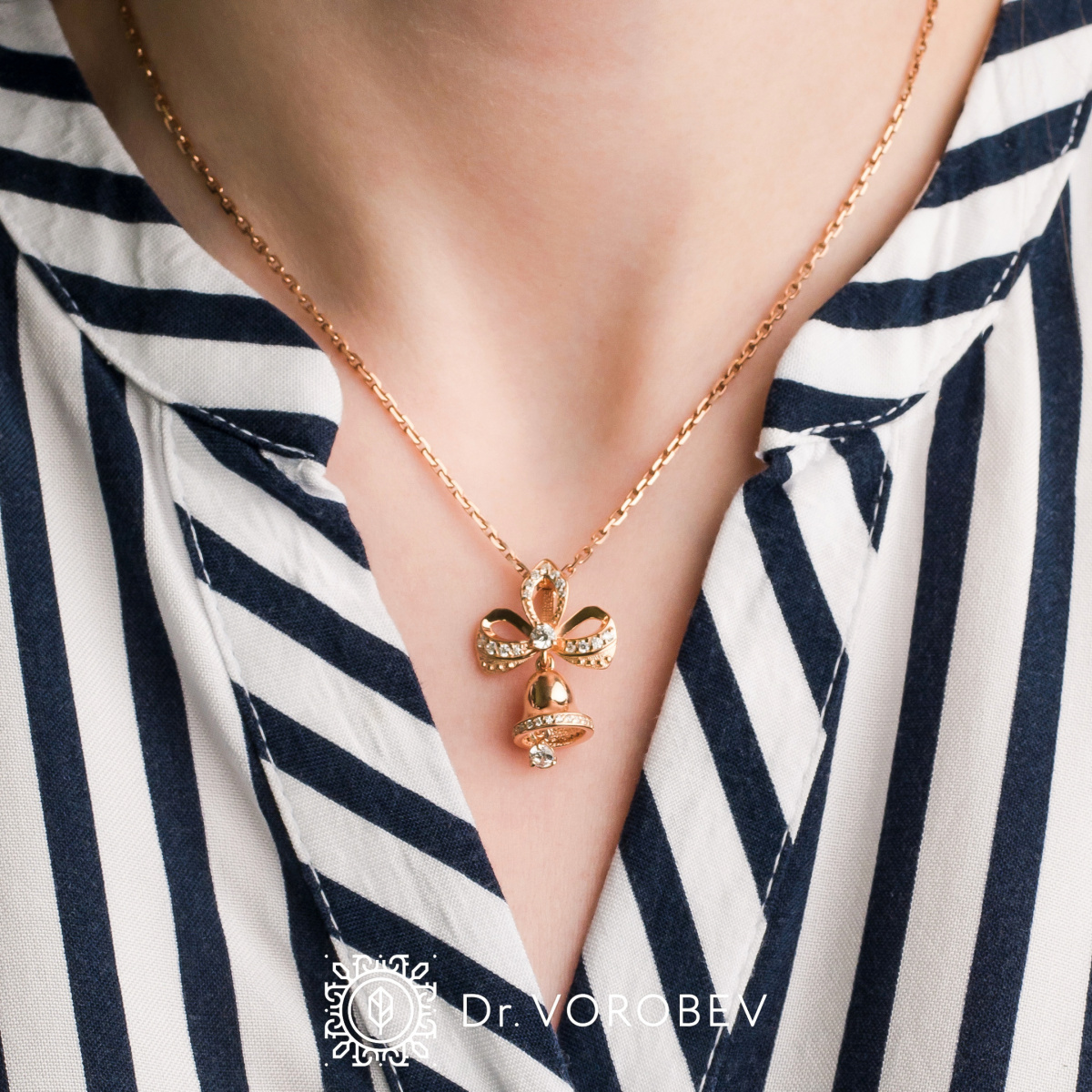 Кулон "Колокольчик" Au 585
