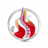 Брошь "Стихия-Огонь"