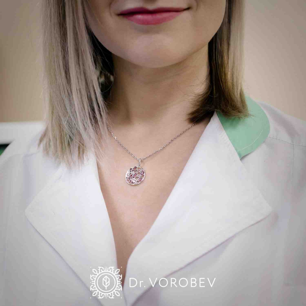 Кулон "Молекула крови"