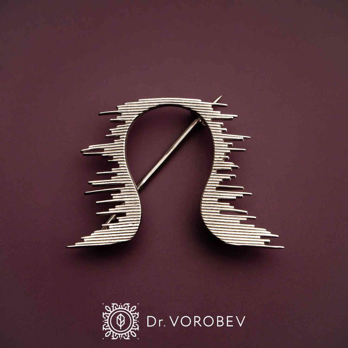 Брошь "Виброаура"